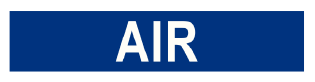 PIPE MARKER-AIR