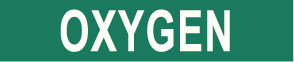 PIPE MARKER- OCYGEN